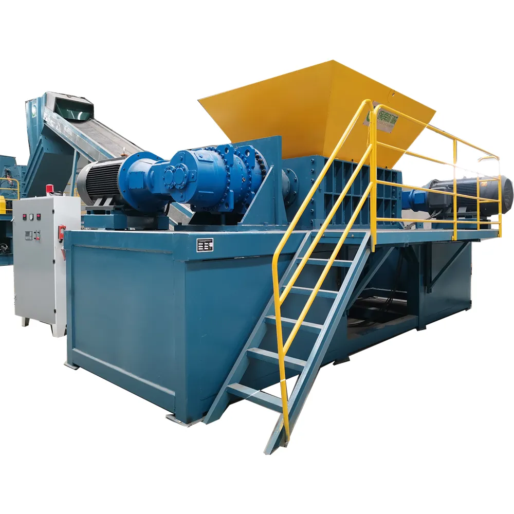 Double shaft shredder